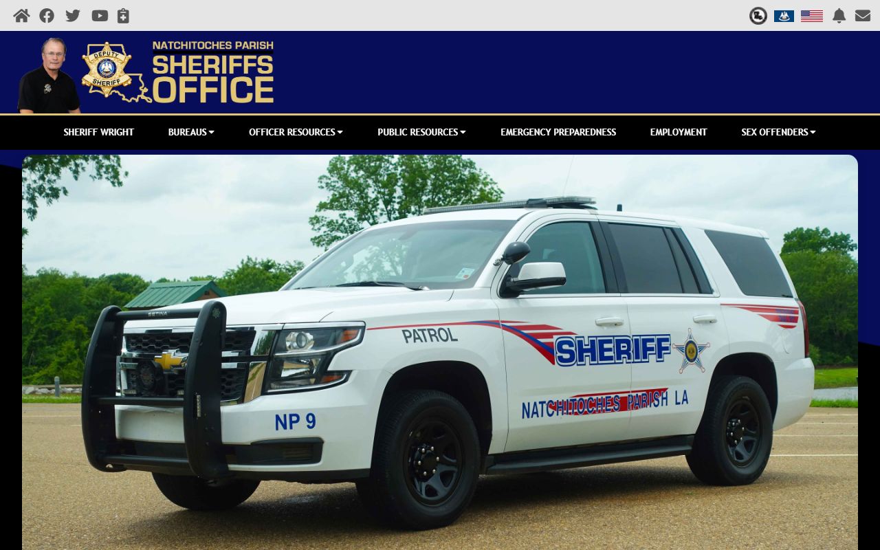 Natchitoches Parish court records sheriff homepage